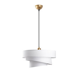 Opviq Stage - 14714 Lámpara de araña blanca con cuerpo metálico